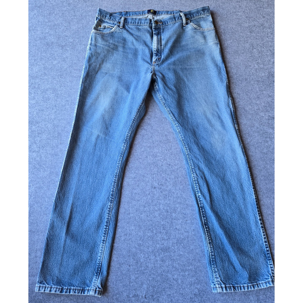 Wrangler 47MWZ Men's Cowboy Cut Jeans 40x32 Blue Straight Leg Western